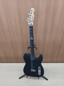 Guitarra Eléctrica Squier Avril Lavigne Telecaster Negra Usada Envío Desde Japón - Imagen 1 de 12