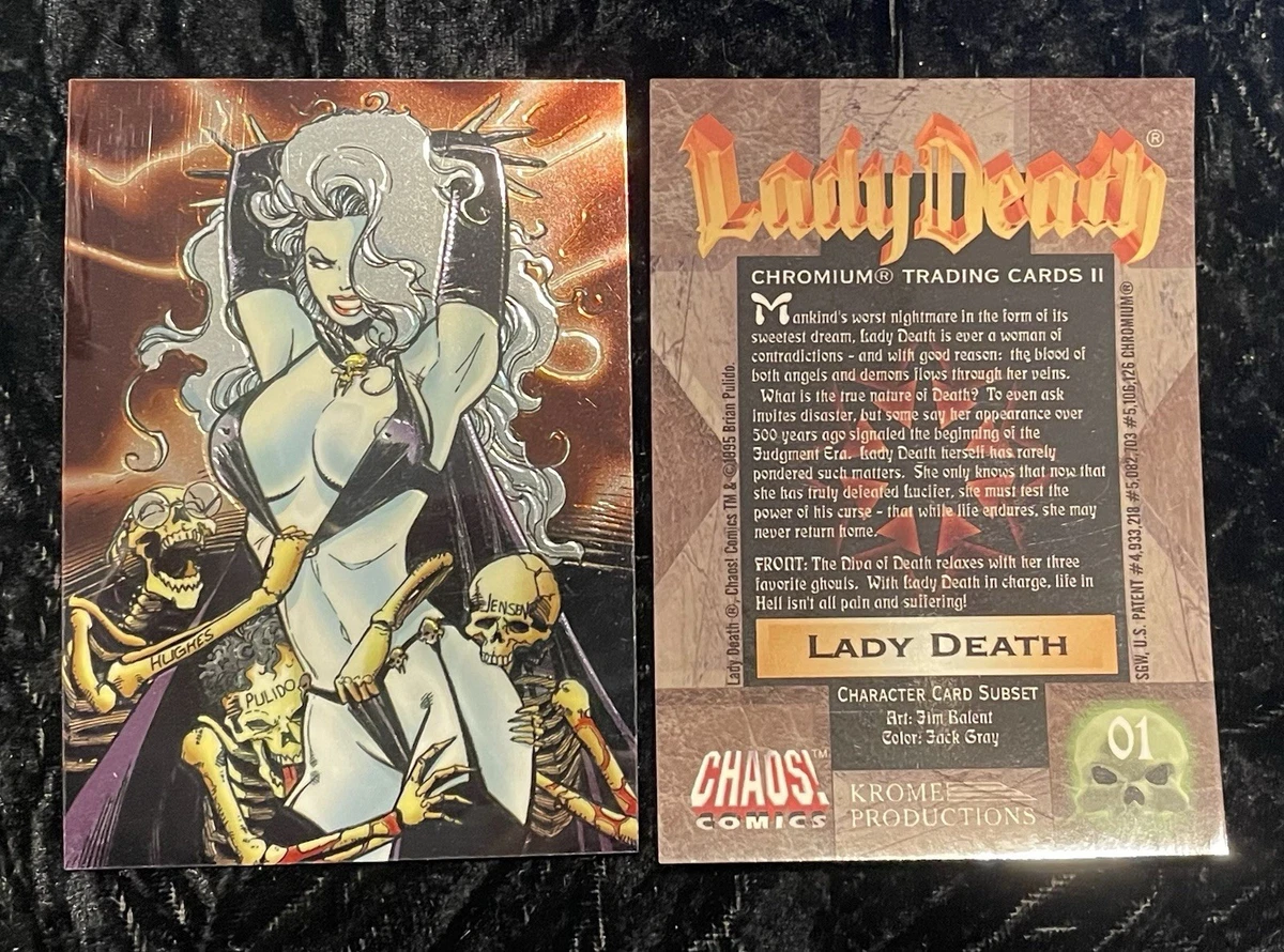 Lady Death Card Set Indiana Non-Sport Trading Card Singles for