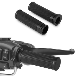 Cable Throttle 25mm Hand Grips For Harley Honda Suzuki Kawasaki Ducati Aprilia - Picture 1 of 5