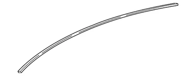 Honda 2018-2022 genuino - Conjunto de molduras techo L 74316-TBA-A11 Foto 1 de 3