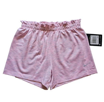 Nike Little Girls Dri-Fit  "Arctic Punch" Shorts - Size 6X - NWT - MSRP$20.00 - Image 1 of 4