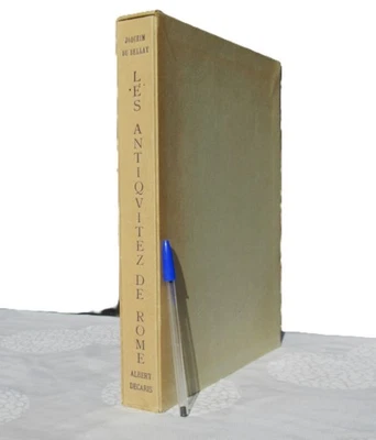 Joachim DU BELLAY-[A.DECARIS].Les Antiquitez de Rome. A la Volie Latine 1945. N° - Photo 1/4
