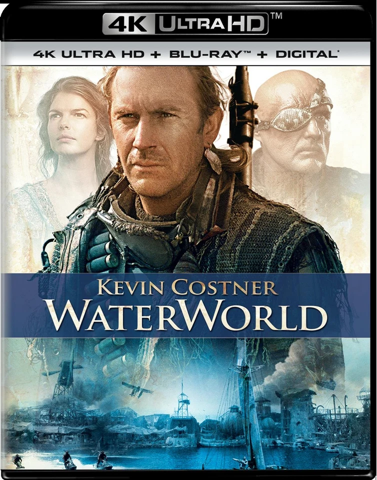 Waterworld 4K UHD Blu-ray Kevin Costner NEW Foto 1 de 3
