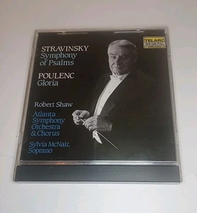 Stravinsky Sympathy Of Psalms Poulenc Gloria Robert Shaw CD 1985 - Picture 1 of 2