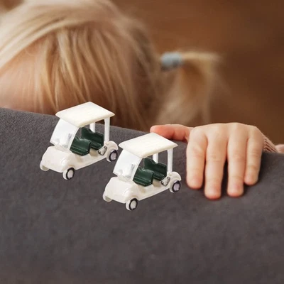 5 Pcs Resin Cart Models Small Figurines for Sand Table Decorations - Image 1 of 4