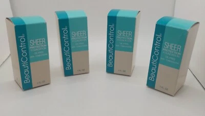 4 BeautiControl  Sheer Protection Foundation Oil Free WM 276 Golden Honey  NIB - Image 1 of 2