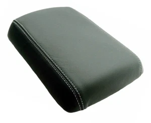 Fit 05-12 Nissan Pathfinder Vinyl w/Gray Stitch Center Console Armrest Cover - Bild 1 von 5