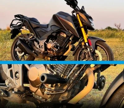 Cuadro deslizante de motor apto para HONDA CB 300F Foto 1 de 4