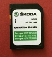 SKODA 32GB AMUNDSEN MIB2 NAVI SD CARD EUROPE 5L0051236BG 2020-2021 DISCOVER NEW