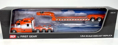 Kenworth T660 Tri-Axle  86” Aerodyne w Fontaine Lowboy DCP First Gear #60-1456 - Image 1 of 4