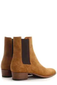 $1190 MSRP- Brand New Saint Laurent Wyatt Chelsea Boots-100% Authentic - Picture 1 of 6