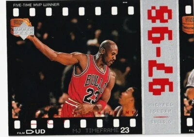 Michael Jordan -  UPPER DECK  1998 MJ TIMEFRAME 97-98, #113, Mint - Image 1 of 2