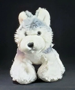 Ganz Webkinz Gray and White Soft Plush Husky Dog HM120 - No Code - Picture 1 of 6