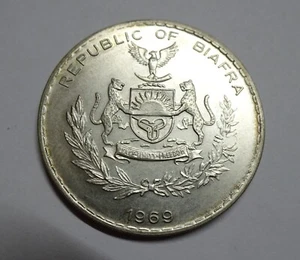 1 POUND - BIAFRA - Africa - NIGERIA - One Pound - REPUBLIC of BIAFRA - Year 1969 - Picture 1 of 4