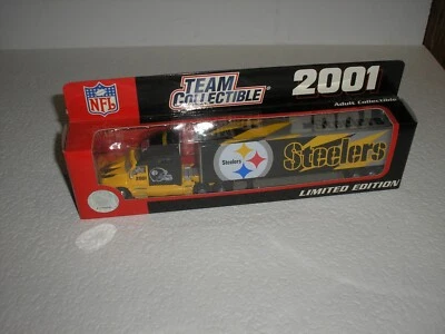 Remolque semirremolque White Rose Fleer 1/80 Pittsburgh Steelers 2001 raro envío gratuito Foto 1 de 2