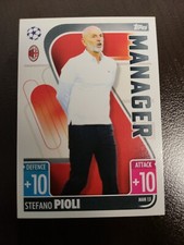 2020/21 TOPPS Match Attax Extra Stefano Pioli card #man 13