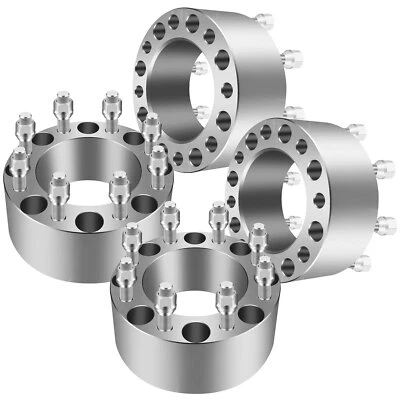 4PC 3" Wheel Spacers 8x170 14x1.5 For Ford F-250 F-350 Super Duty Ford Excursion - Image 1 of 4