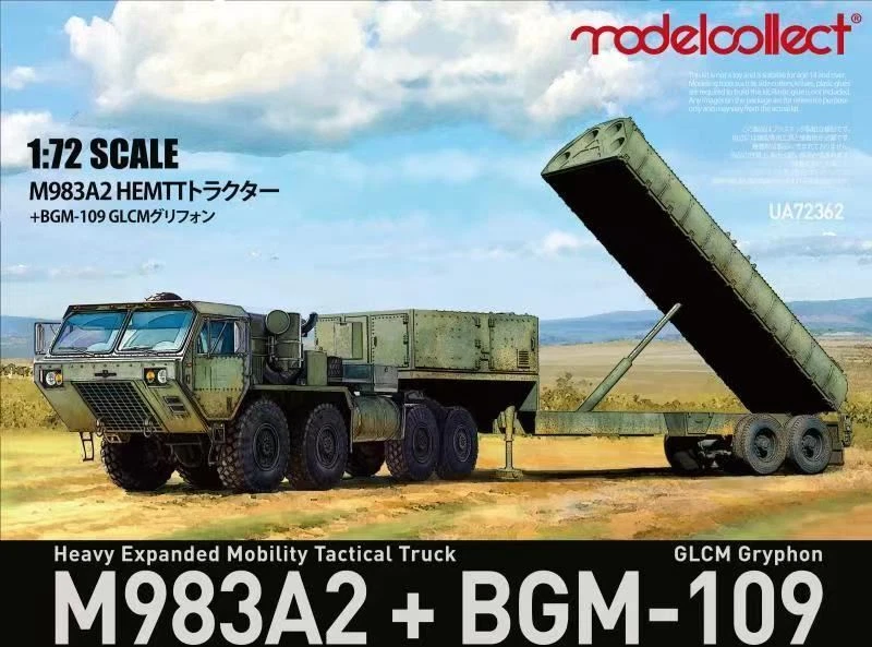 Modelcollect UA72362 - 1:72 Heavy Expanded Mobility Tactical Tr. M983A2+BGM-109 - Immagine 1 di 1
