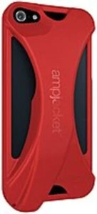 Kubxlab AmpJacket Acoustic Amplifier Case - iPhone 5 (Red) - Picture 1 of 1
