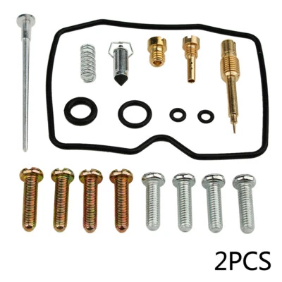2Pcs Carburetor Repair Rebuild Kit For 1991-1994 Kawasaki Eliminator 250HS EL250 Foto 1 de 4