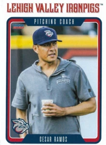 2023 Lehigh Valley IronPigs Cesar Ramos Philadelphia Phillies - Picture 1 of 1