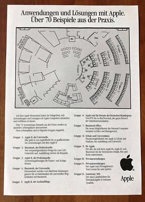Apple: Messestand Flyer / Infoblatt NEU - Bild 1 von 2
