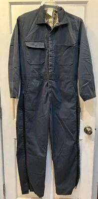 Vintage Walls Blizzard Pruf Coveralls Men's Medium Reg Blue Insulated USA - Image 1 of 4