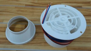 Motor Extractor 12v 90 60mm Cocina Blanca Camper Autocaravana Barco Techo - Imagen 1 de 7