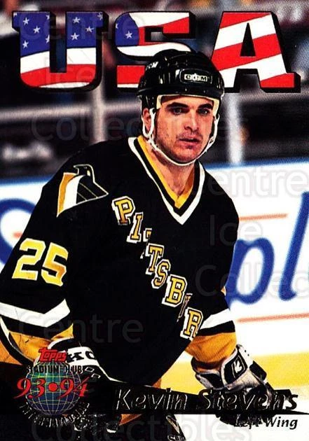 1993-94 Stadium Club #457 Kevin Stevens - Image 1 of 1