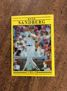 1991 Fleer #431 Ryne Sandberg, Cubs nm ib - Picture 1 of 2