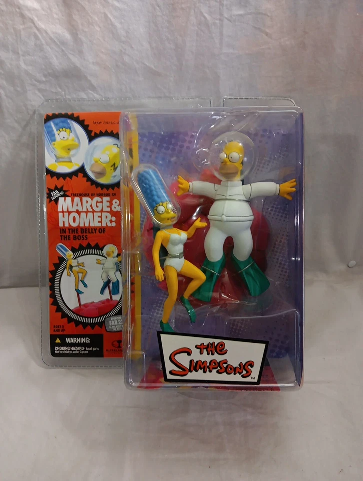 RARE 2007 The Simpsons Marge & Homer in The Belly of The Boxx