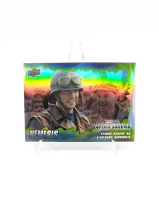 2022 Upper Deck Marvel Allure CHRIS EVANS as Captain America Green Quartz #/99 - Picture 1 of 2