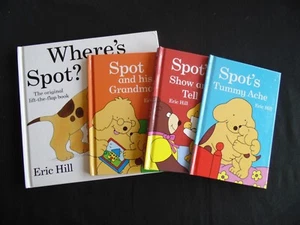 4 Spot Hardcover books  (TT29) Eric Hill - Picture 1 of 9