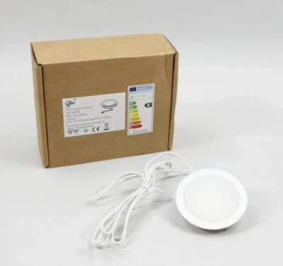 Rolux 5x LED-Einbauleuchten DF-1023N - Farbe Silber - 24V - 3W - 3000K - 216 Lm - Bild 1 von 3