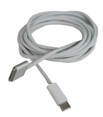 Genuine Apple USB-C  to Magsafe 3 Charge Cable for MacBook Pro Silver - Grade A  - Image 1 of 3