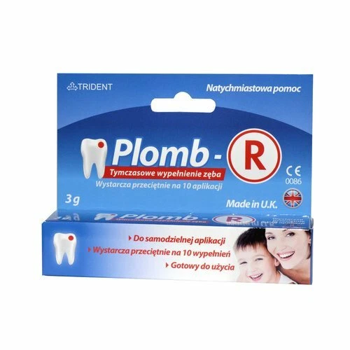 PLOMB R - temporäre Zahnfüllung, 3 g PLOMBE Zahnschutz