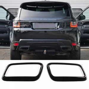 Exhaust Muffler Tip Tail Pipe Cover Trim Black For Range Rover Sport 2018-2022 - Bild 1 von 8