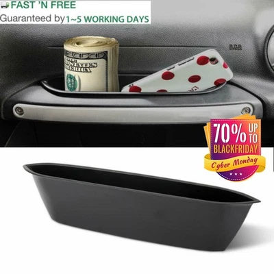 Bandeja de caja de almacenamiento con asa de agarre de pasajero para Jeep JK Wrangler accesorio ilimitado Foto 1 de 4