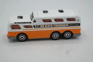 2019 MATCHBOX '55 GMC Scenic Cruiser 'Van Lines' Coach Bus Loose NRMT Orange - Picture 1 of 8