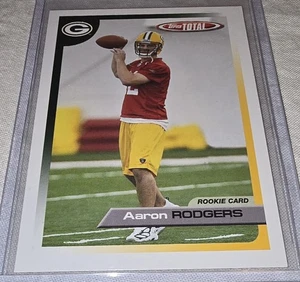 2005 Topps Total - Aaron Rodgers #483 (RC) - Foto 1 di 6