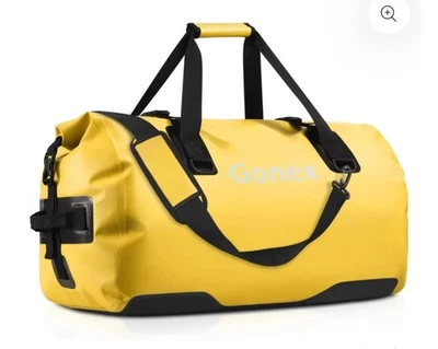 Bolsa de Lona Seca de Viaje Gonex 80L Extra Grande Impermeable Bolsa de Lona Resistente  Foto 1 de 2