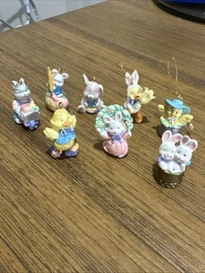 vintage mini easter ornaments lot - Picture 1 of 9