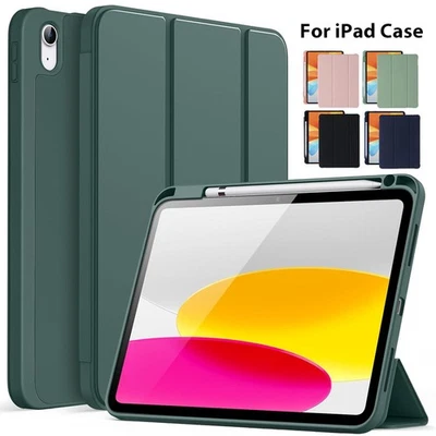 Hülle für iPad 7/8/9/10/11th Air 11" M2 M3 Pro 11" Tasche Cover mit Stifthalter - Bild 1 von 4