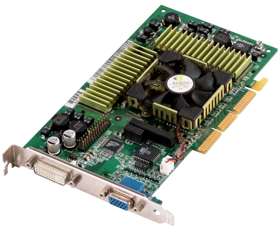 Graphics Card NVIDIA QUADRO2 PRO 64MB 180-P0032-0100-A02 096VHW AGP - Image 1 of 2