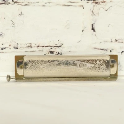 Hohner 270BX-C Super Chromonica Harmonica Key C w/ Original Case - Image 1 of 4