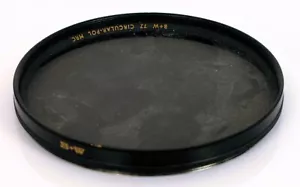 VTG PROFESSIONAL CAMERA LENS FILTER B + W 77MM CIRCULAR POLARIZER MRC F PRO - Picture 1 of 2