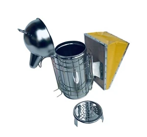 Affumicatore Api Apicoltura da apicoltore fumo per Arnia con protezione INOX - Foto 1 di 12