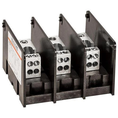 MPDB67483, PDB, 380A, 3-pole, 1 hole (in) 500-#4, 10 holes (out) #6-14 - Image 1 of 1