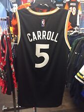 NBA Toronto Raptors DeMarre Carroll Adidas Jersey Black Gold Alternate OVO M