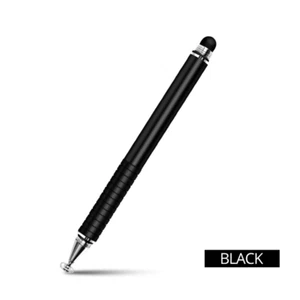 Universal 2 in 1 Stylus Drawing Tablet Pens Capacitive Screen Touch BLACK B04 - Imagen 1 de 1
